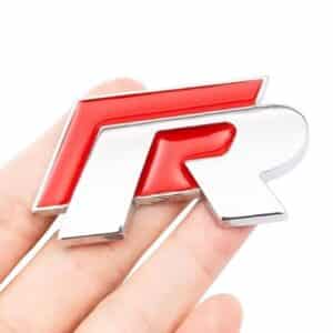 Autocollant R Rouge