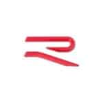 Autocollant R voiture Rouge