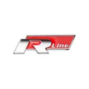 Autocollant Rline Rouge brillant