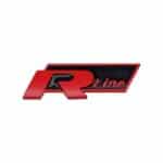 Autocollant Rline Rouge/ Noir
