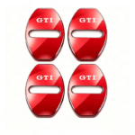 Cache serrure porte voiture GTI Rouge
