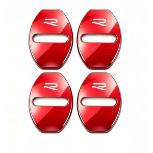 Cache serrure porte voiture R Rouge