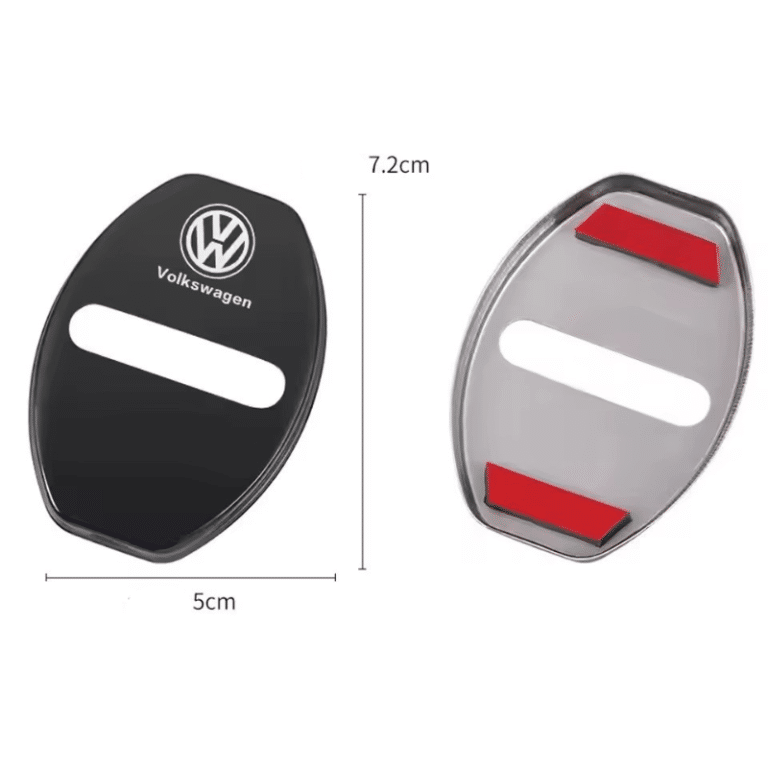 Cache serrure porte voiture autocollant