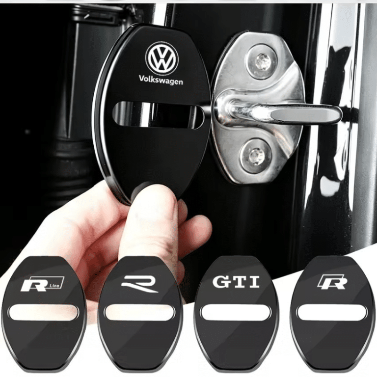 Cache serrure porte voiture Modèle Noir
