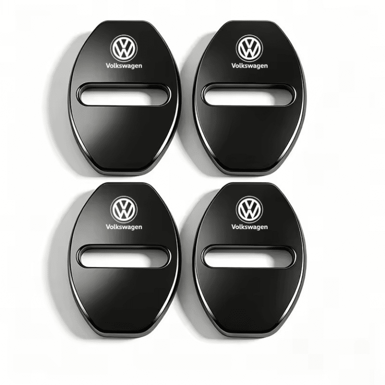 Cache serrure porte voiture VW Noir