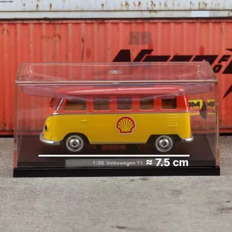 Combi Volkswagen miniature Shell boîte