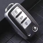 Etui cuir pour clé VW