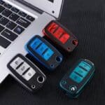 Etui cuir pour clé VW.couleurs