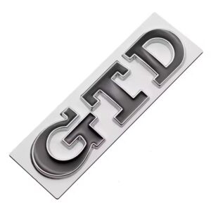Logo GTD Argent/Noir