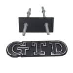 Logo GTD Noir/Argenté