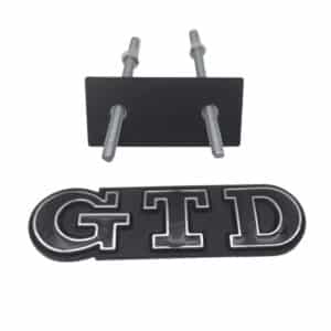 Logo GTD Noir/Argenté