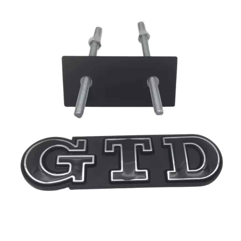 Logo GTD Noir/Argenté