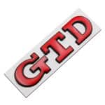 Logo GTD Noir/Rouge