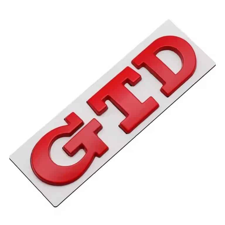 Logo GTD Rouge