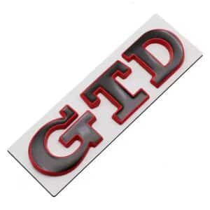 Logo GTD Rouge/Noir