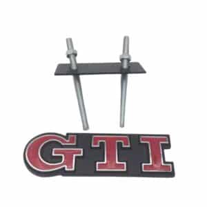 Logo GTI Rouge/Argenté