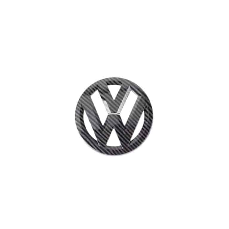 Logo VW Carbone arrière