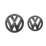 Logo VW Carbone avant + arrière