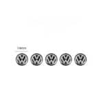 Logo VW clé Noir