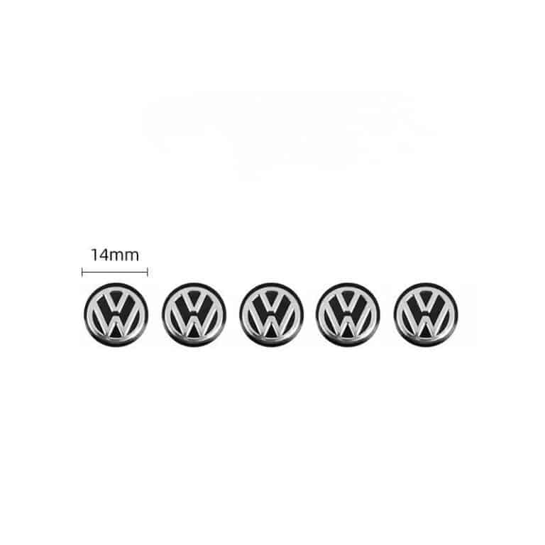 Logo VW clé Noir