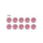 Logo VW clé Rouge 10p