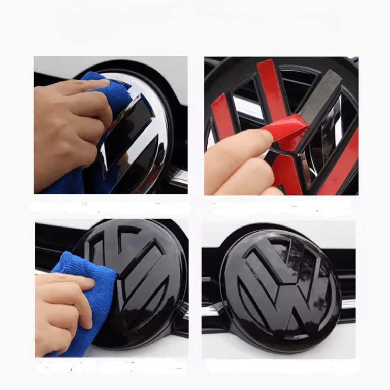 Logo VW installation