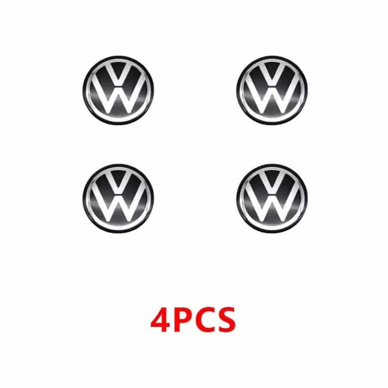 Logo clé volkswagen 11mm- 4 pièces