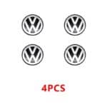 Logo clé volkswagen 14mm- 4pièces