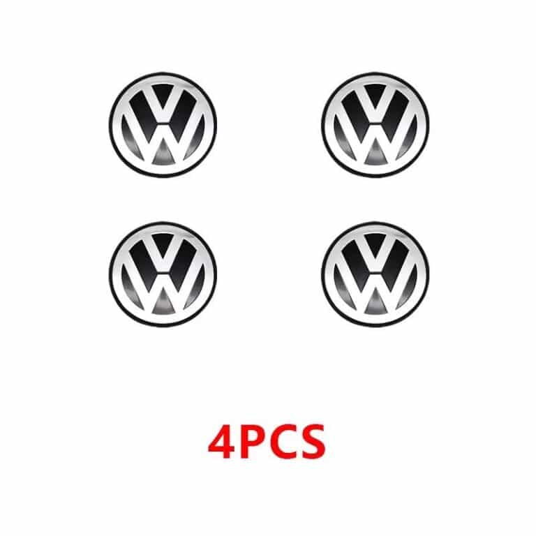 Logo clé volkswagen 14mm- 4pièces