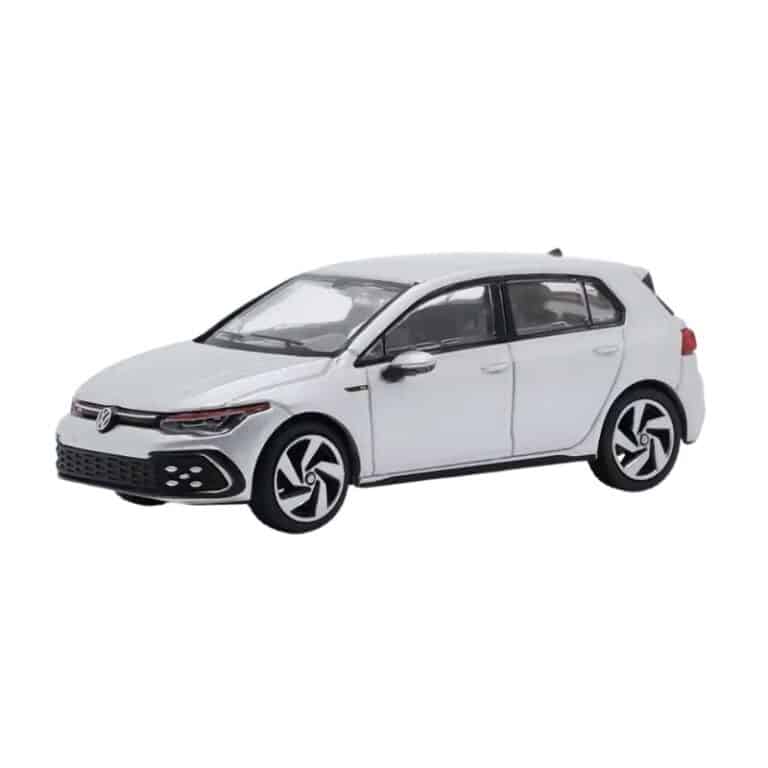 Miniature Volkswagen Golf Blanche