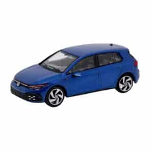 Miniature Volkswagen Golf Bleu