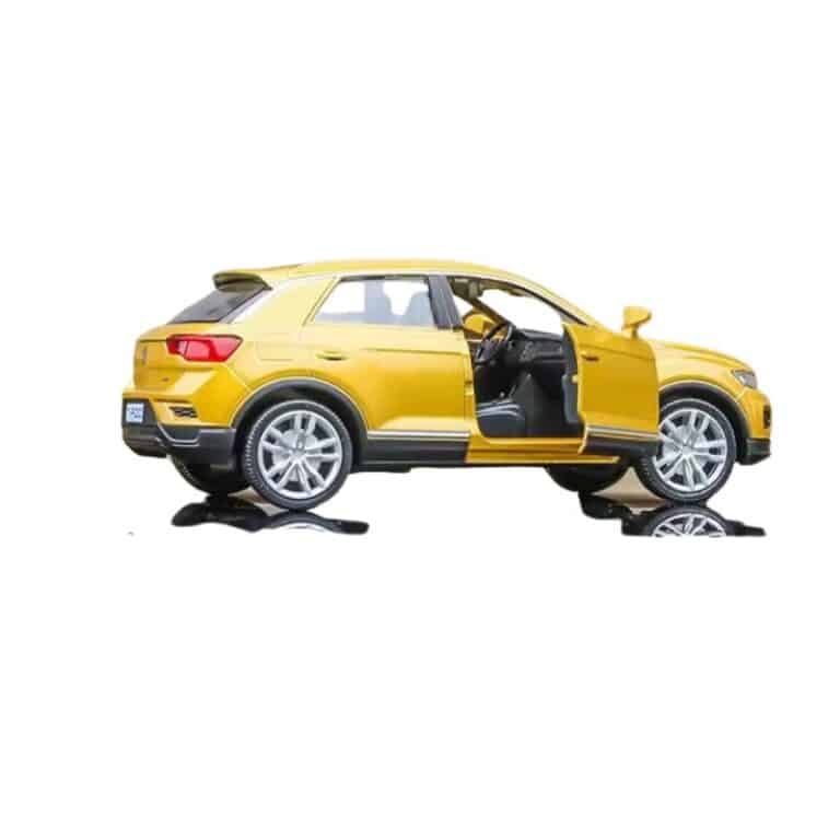 Miniature Volkswagen T-Roc Doré