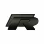 Logo VW R Noir Mat