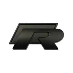 Logo VW R Noir Mat