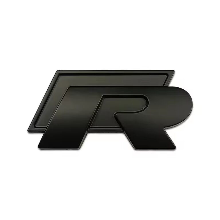 Logo VW R Noir Mat