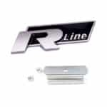 Logo r line calandre tiguan noir mat