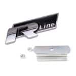 Logo r line calandre tiguan noir brillant