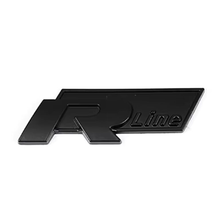 Logo r line calandre tiguan noir mat