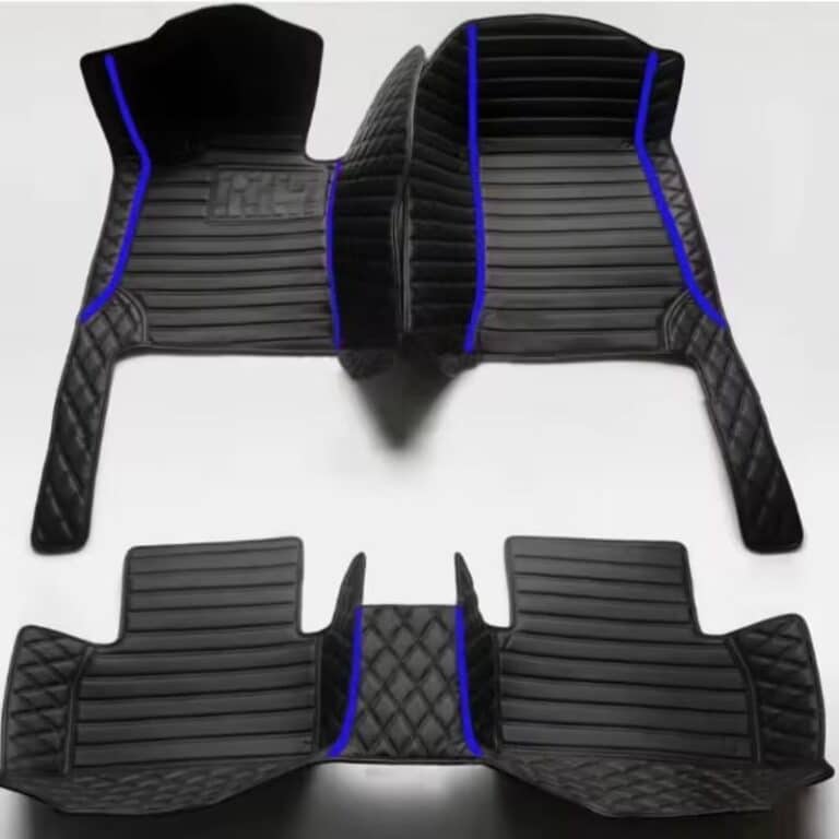 Tapis 3D Golf Bleu/Noir