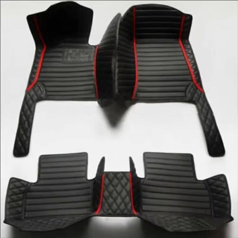 Tapis 3D Golf Rouge/Noir