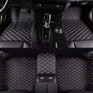 Tapis Golf Beige Noir