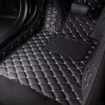 Tapis Golf Blanc Noir avant