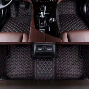 Tapis Tiguan Rouge/Noir