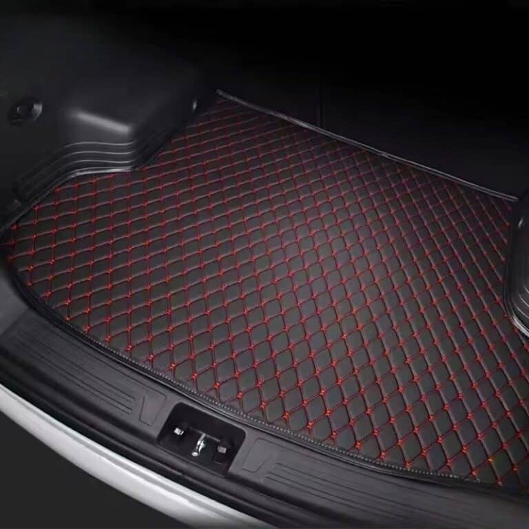 Tapis coffre Rouge/Noir