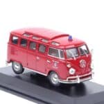 VW microbus camper pompier