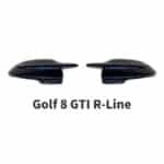 Coque rétroviseur Golf 8 GTI Rline Noir
