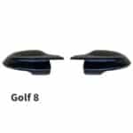 Coque rétroviseur Golf 8 carbone