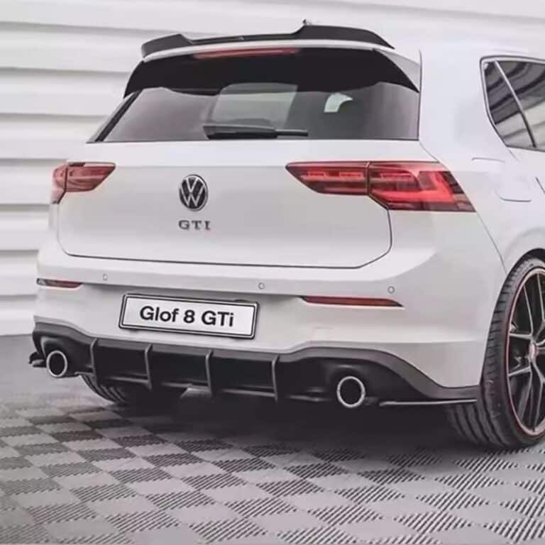 Diffuseur arrière Golf 8 Noir