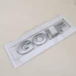 Golf VW logo Argent brillant