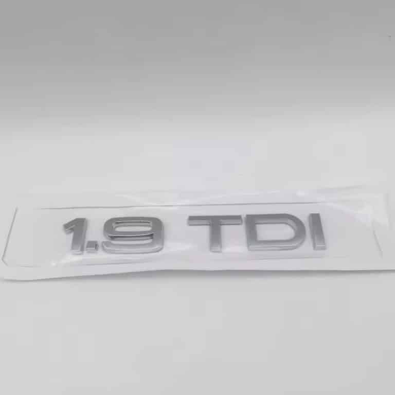 Logo 1.9 TDI argent